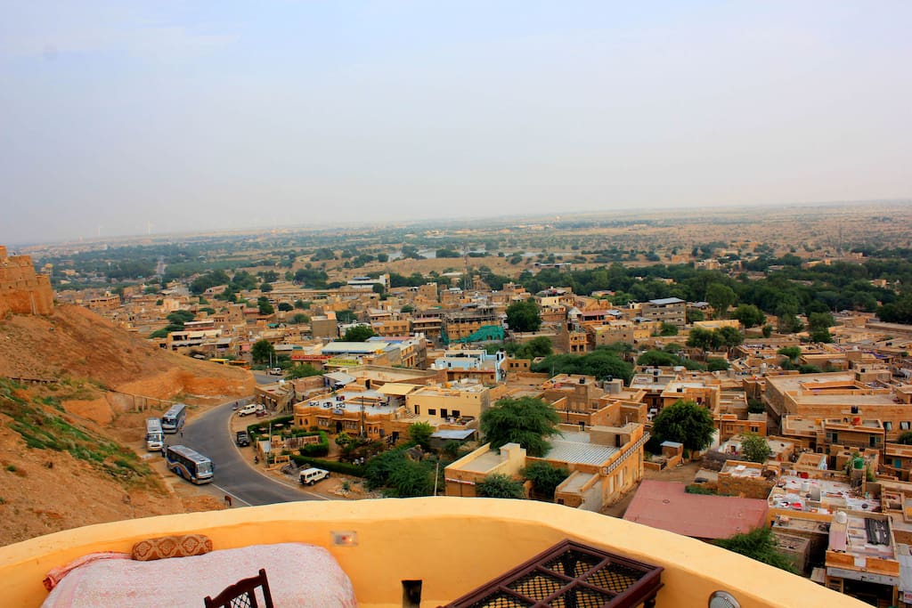 Another view of the city from the rooftop