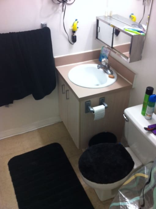 Clean/Bright bathroom/shower
