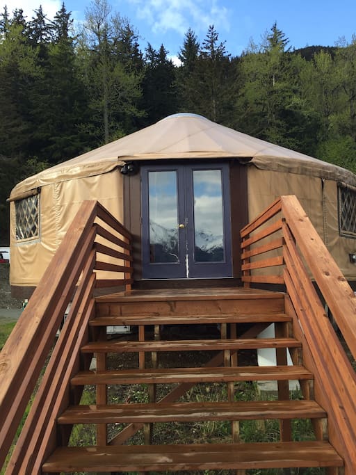 3 bedroom yurt with amazing view - Yurts for Rent in ...