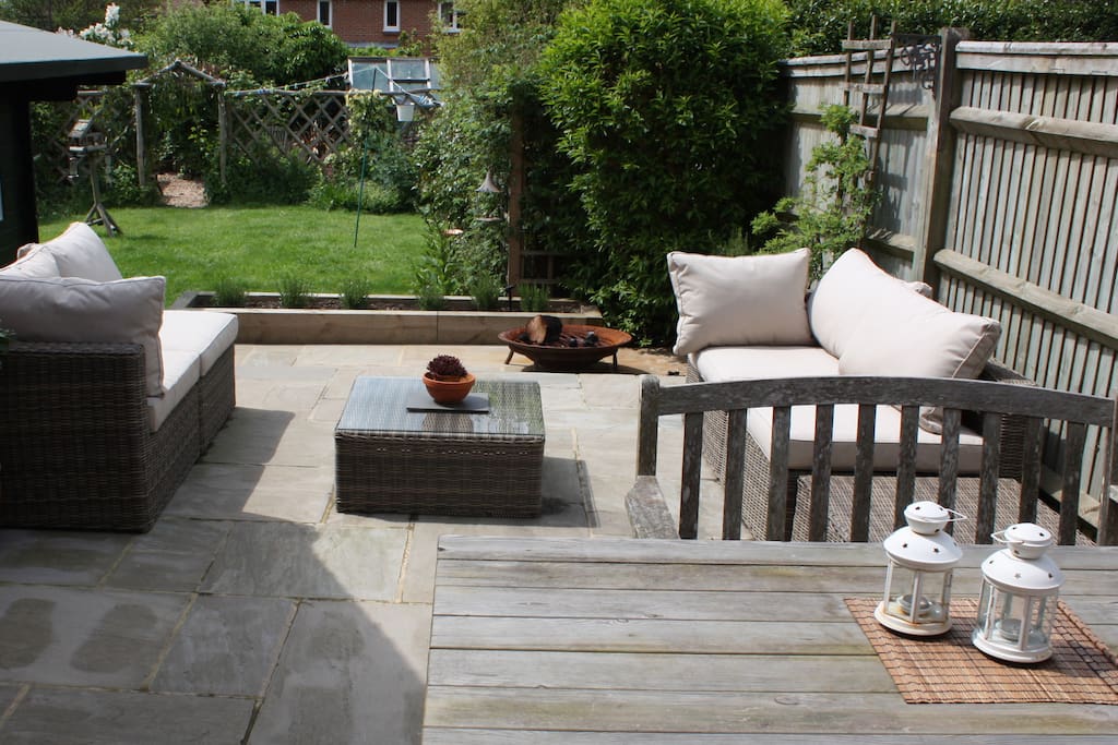 Sunny terrace - perfect for relaxing