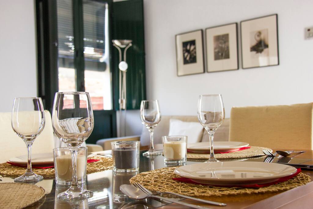 Vista del comedor.
