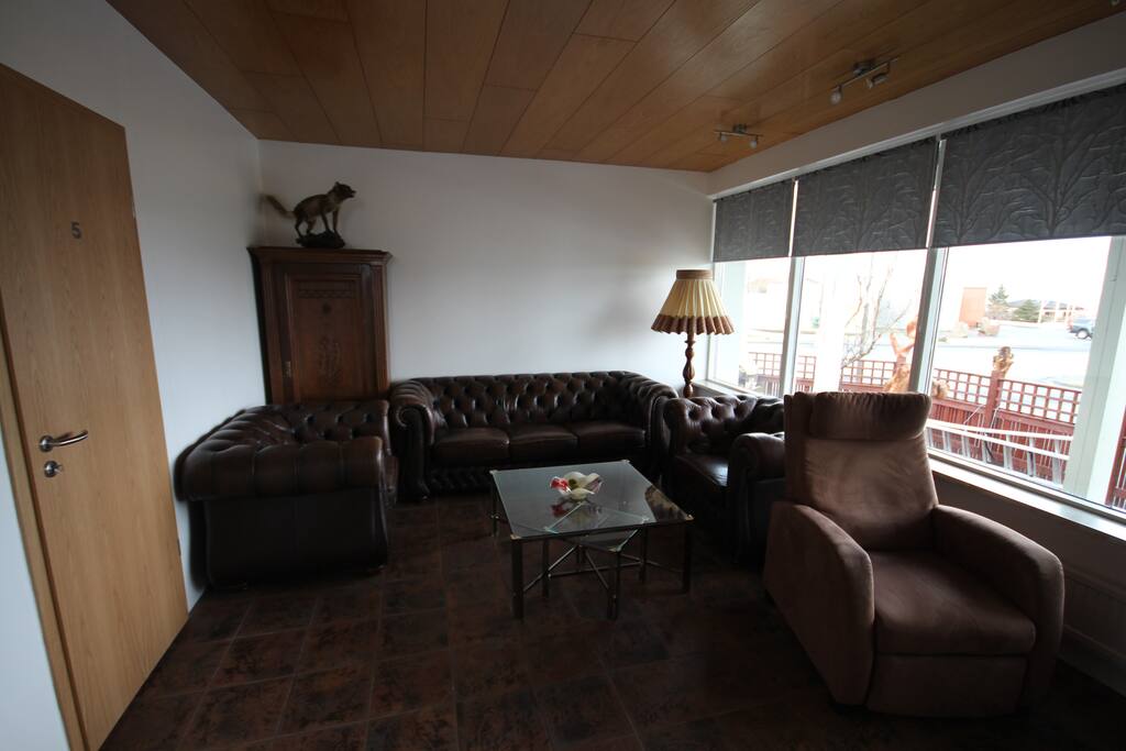 The living room