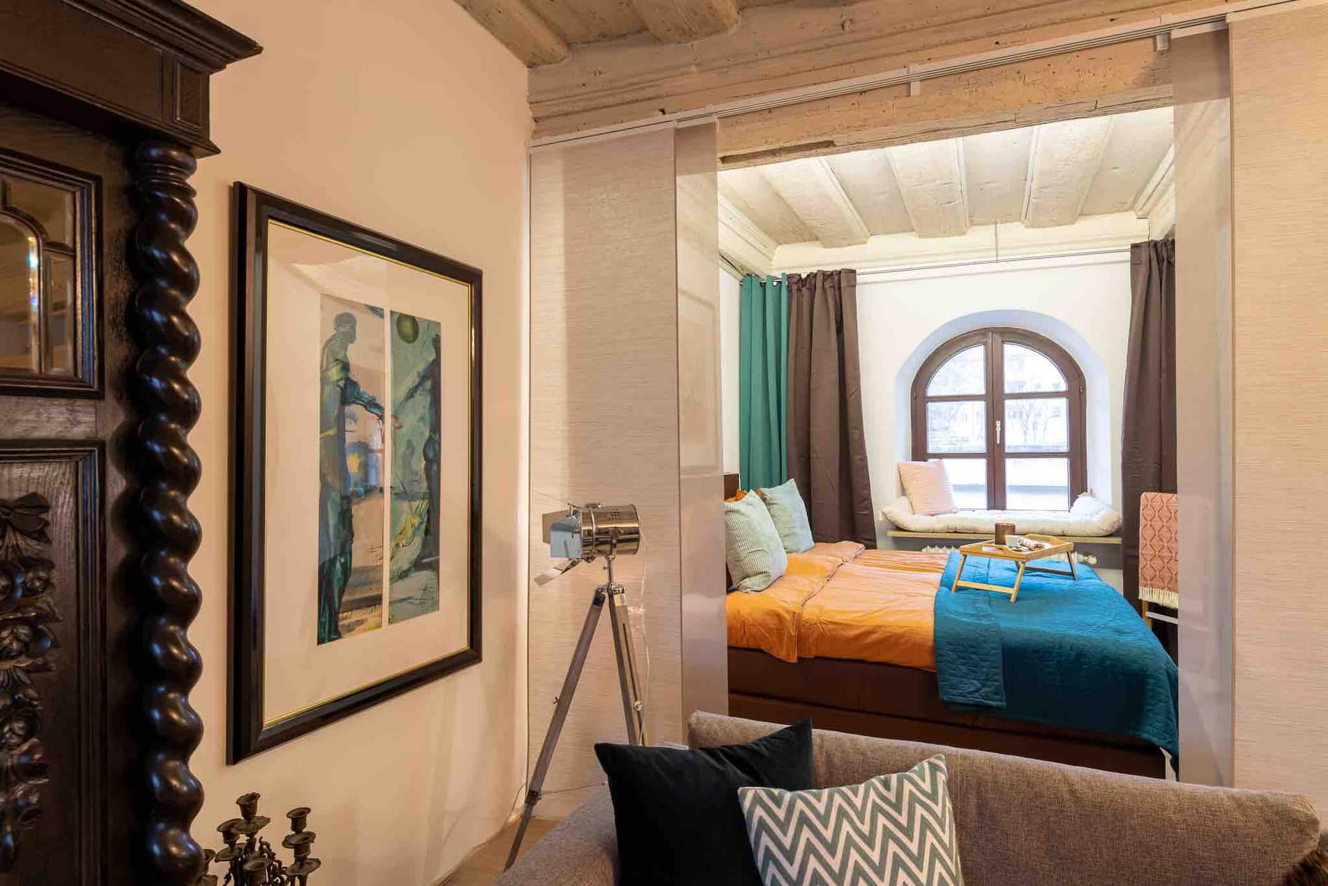 Unique loft by the river