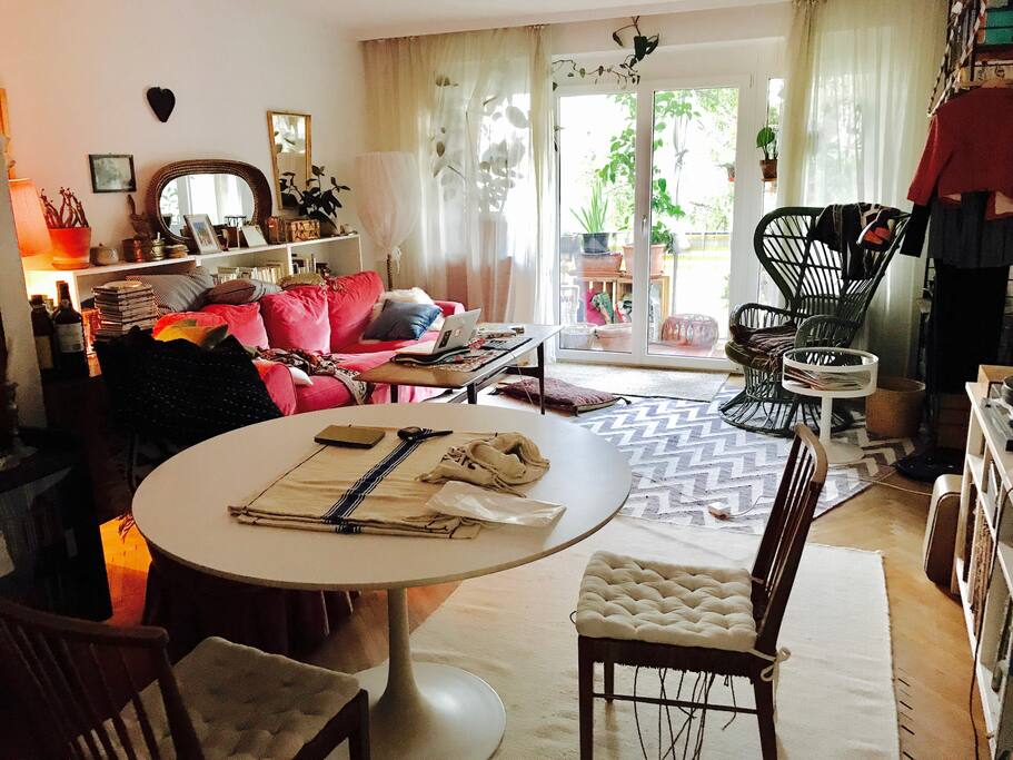 Gemeinsam genutztes Wohnzimmer