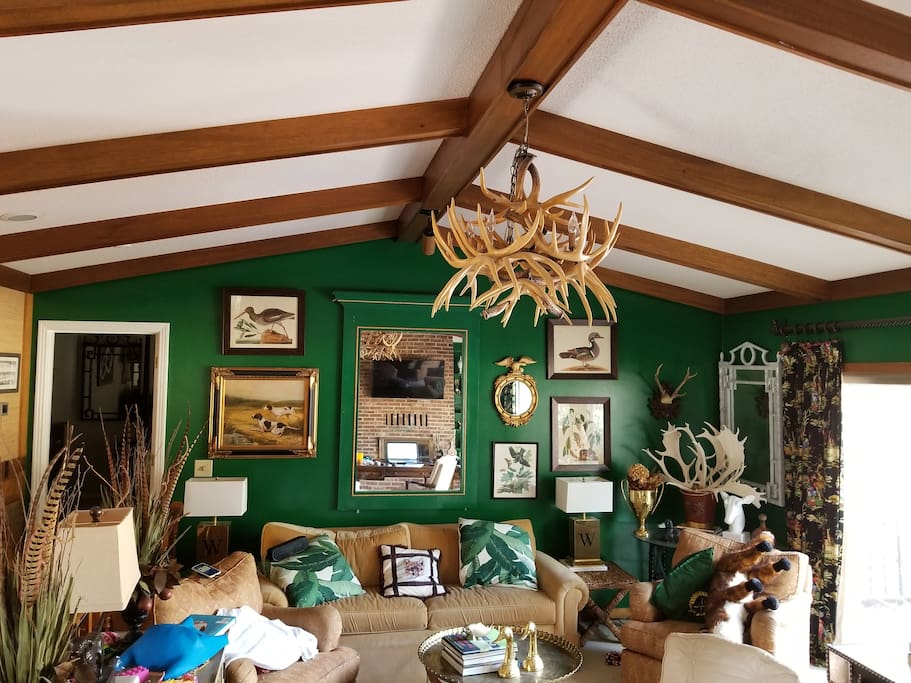 Vintage Décor Overlooking the Green