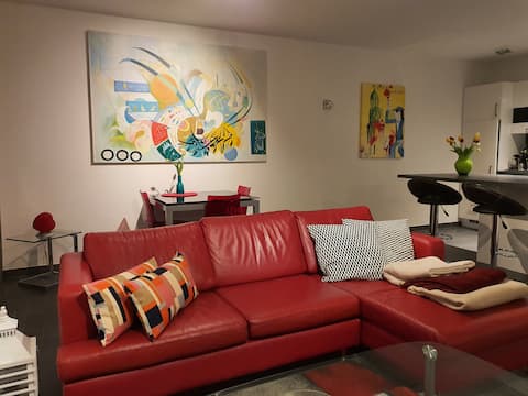 FeWo-App 75 sqm Saarlouis Parkplatz WiFi