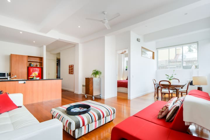 Bright, 2 BR, Warehouse Conversion, Very Fitzroy.