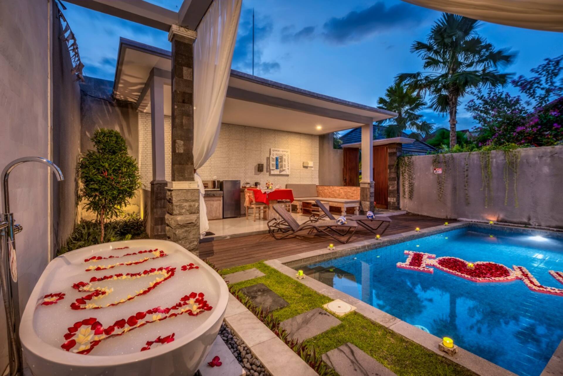 Luxury 1 Bedroom Private Pool Villa — Foto 5
