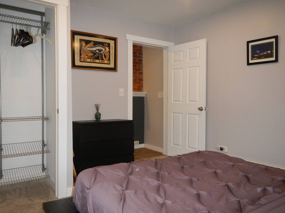 Personal closet and dresser for your convenience