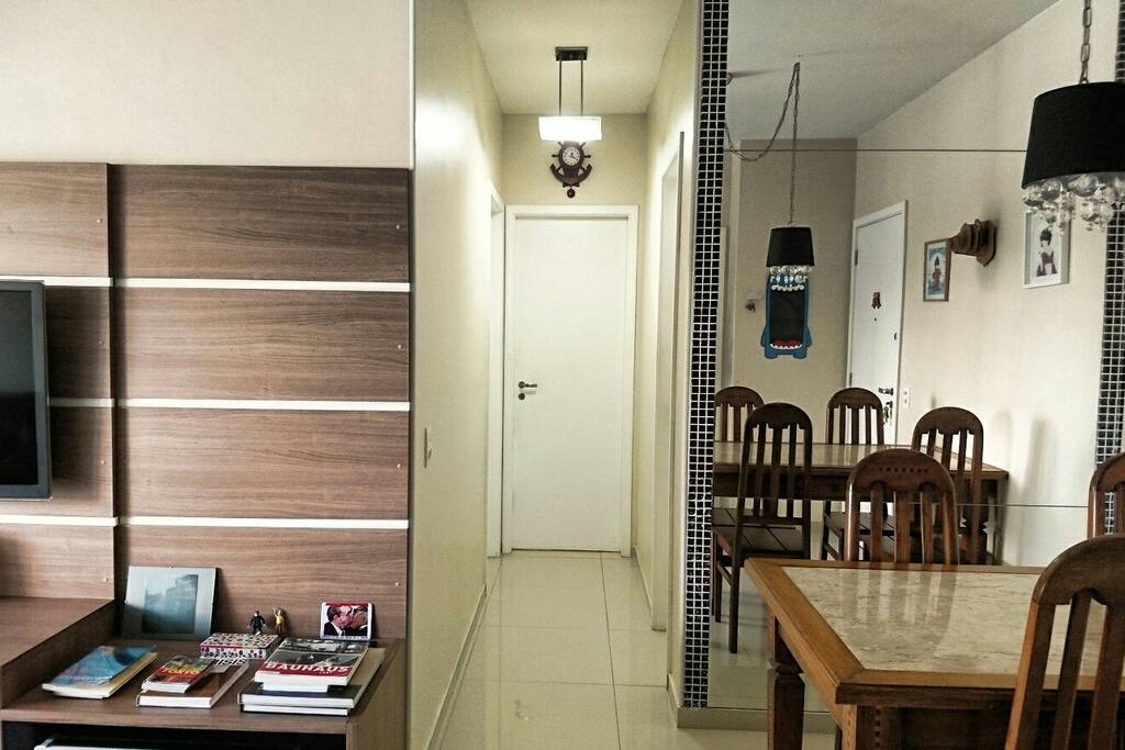 Acesso aos quartos/ Bedrooms corridor