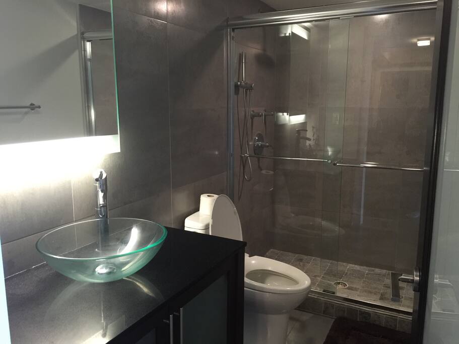 Bath and powder room