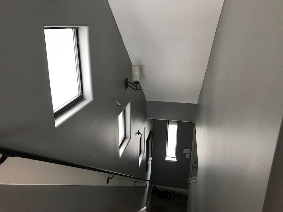 Stairs from Entrance to 2nd Floor