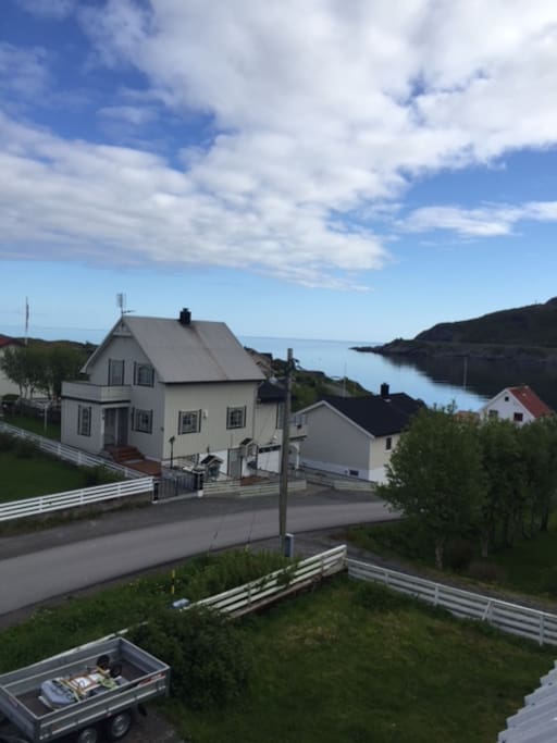 Utsikt mot vestfjorden.