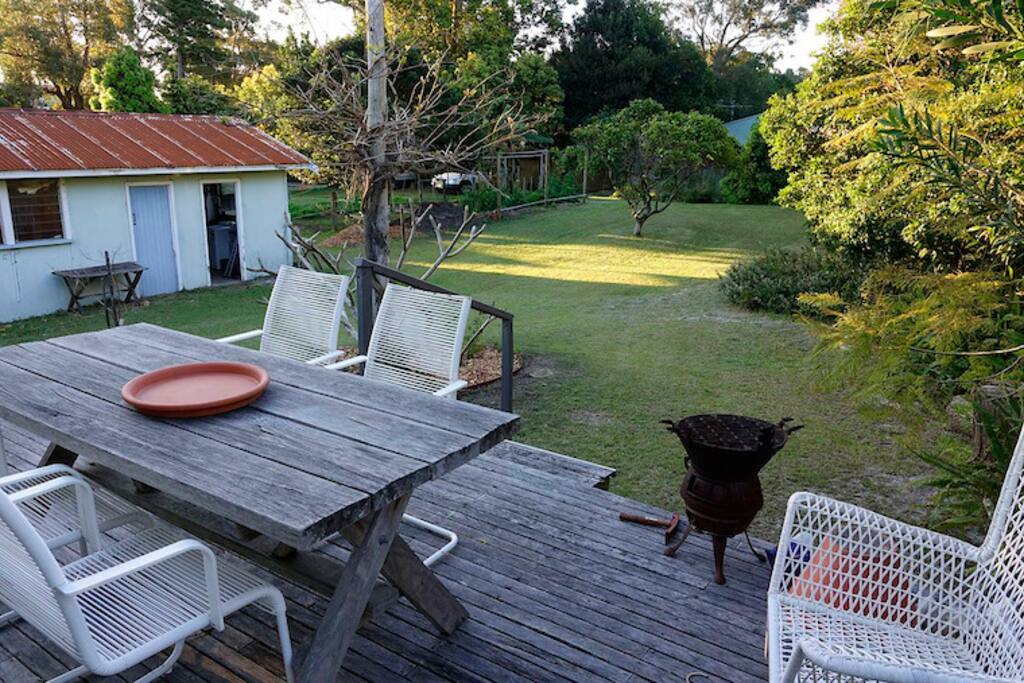 Back deck