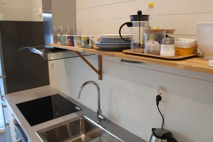 New Beach House ★Private Sauna★ Scand-design★ Ski - Luleå