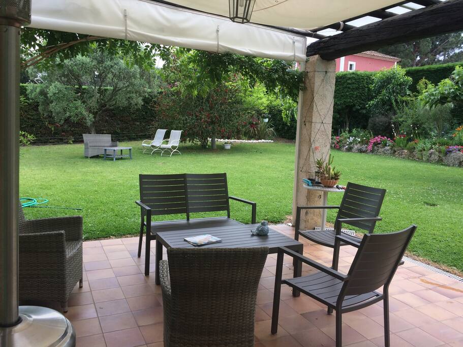 Vue sur le jardin