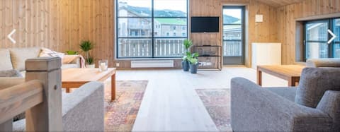 Spacious and great apartment with cabin character