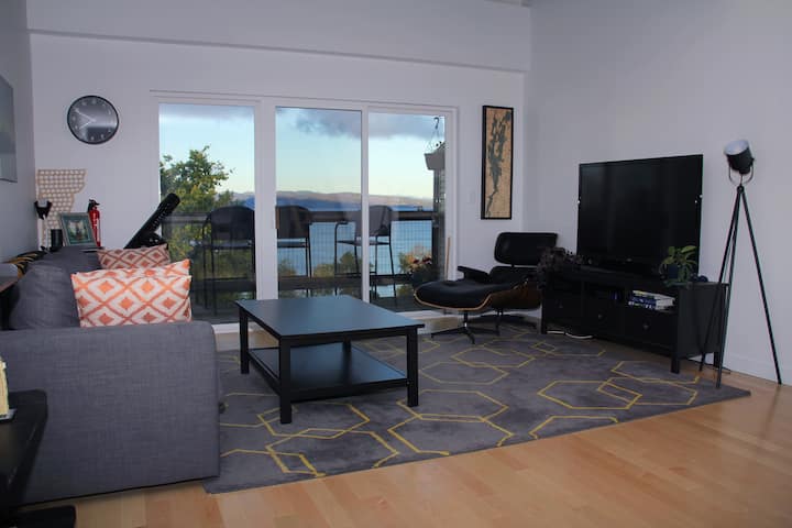 Lakes Views from Modern Downtown Loft Condo