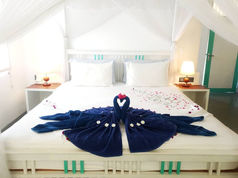 Artistic touch by House keeping team