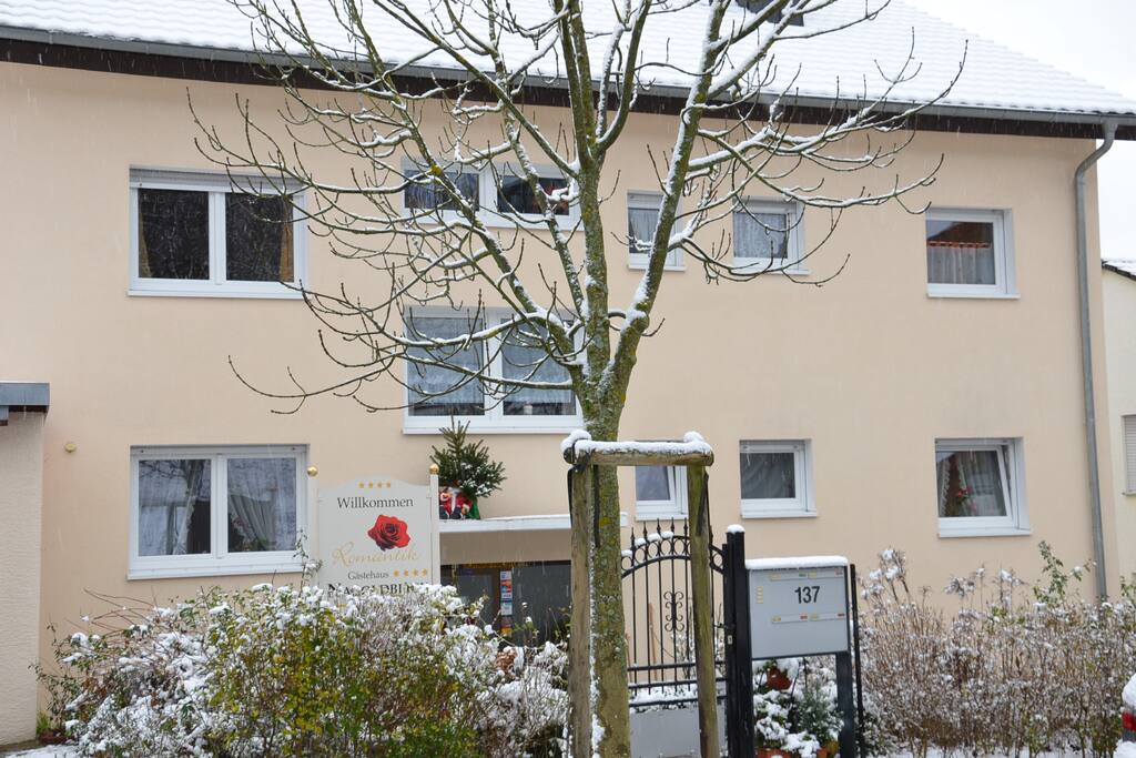 Blick auf das Haus