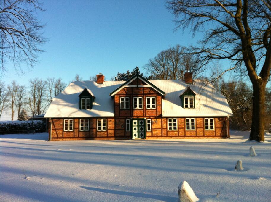 Außenansicht im Winter