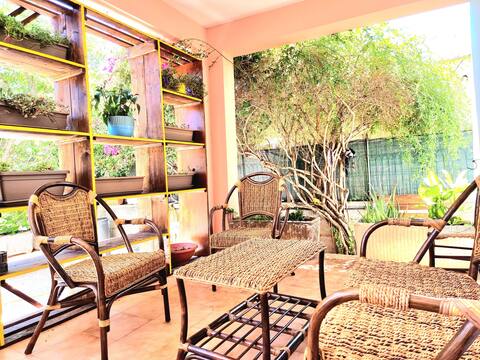 Charming Casa with Cozy Patio  4 Min Walk to Beach