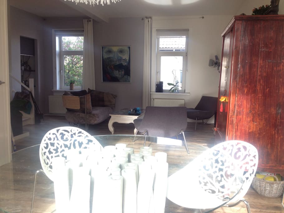 Living room from taken from dining area