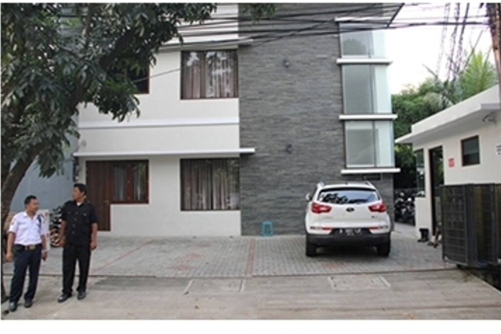 24-hr Security guard on post