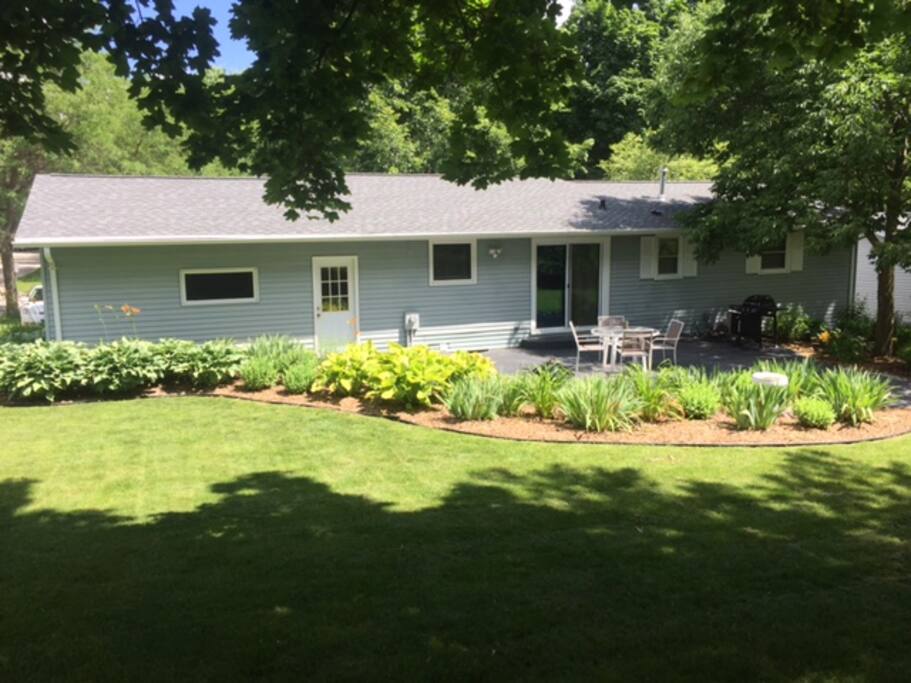 Backyard Patio View