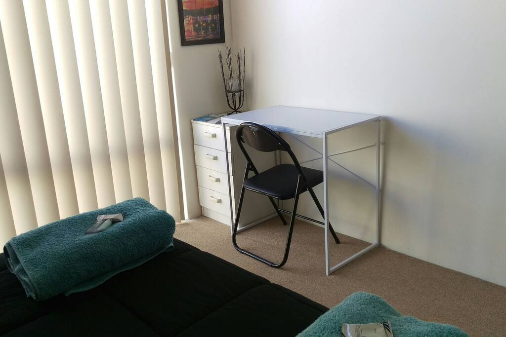 Your own desk.