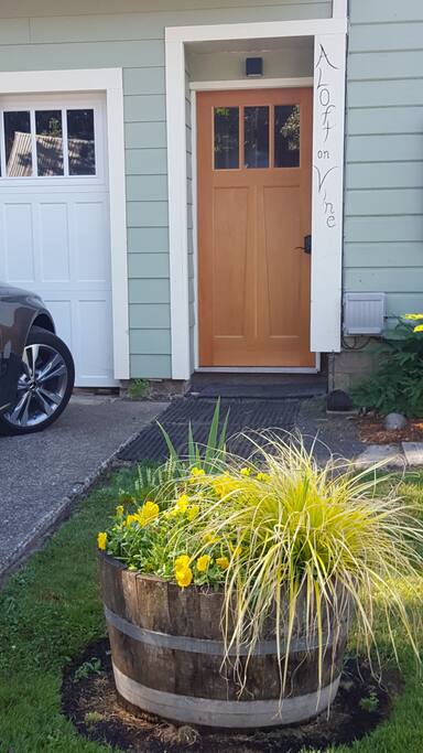 Vine Street Loft Entrance