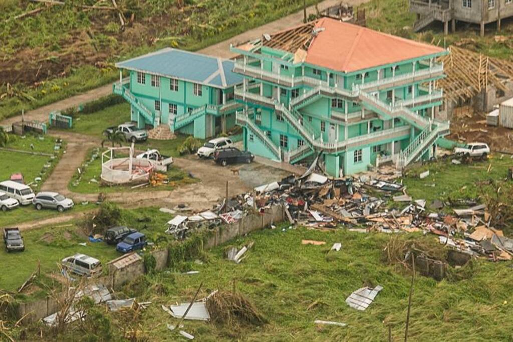 Gazebo and Surroundings after Hurricane Maria