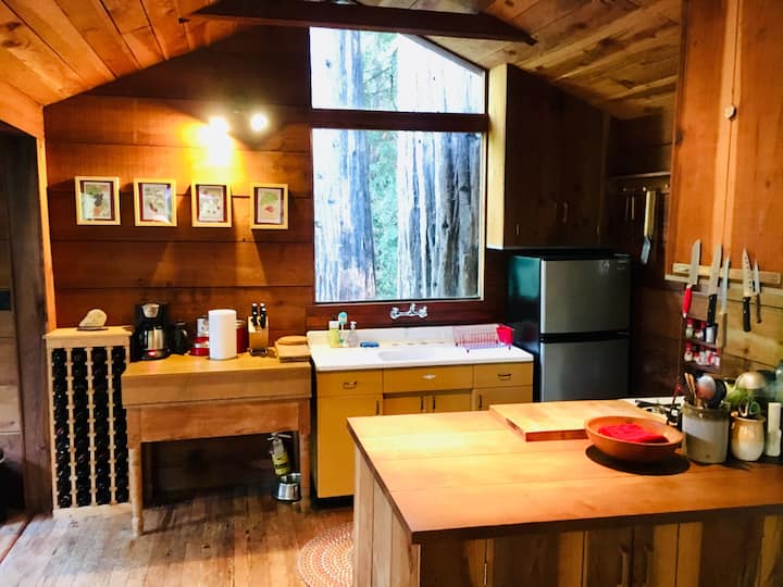 Russian River Treehouse Cabins for Rent in Guerneville, California