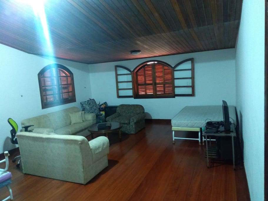 Sauna e banheiro