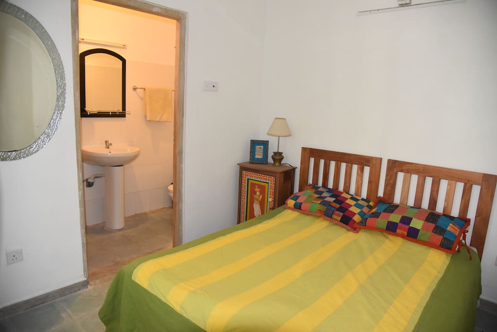 Bedroom with private bathroom