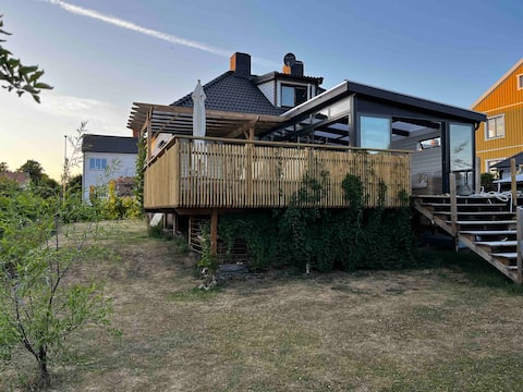 Central location in Motala close to the city center and water.