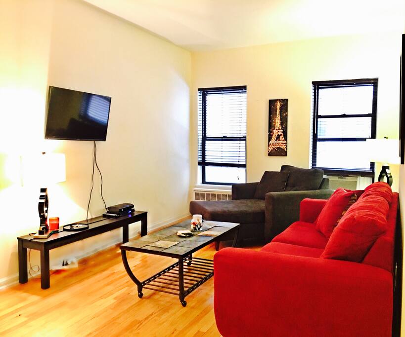 Cables, wifi and comfy couches