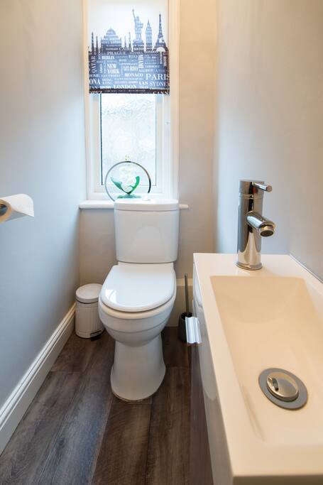Separate WC to the bathroom.