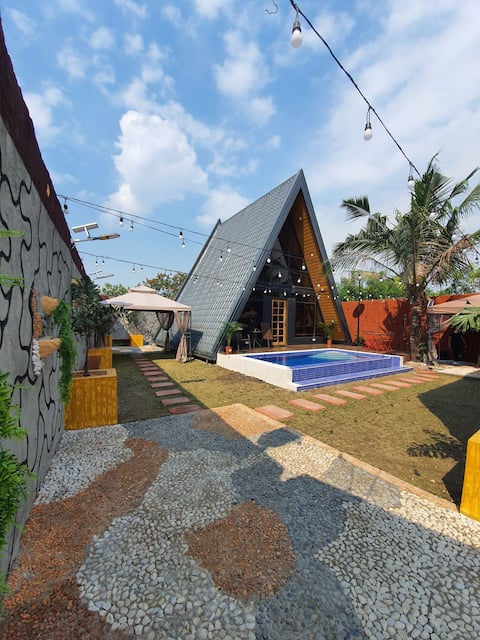 The Cabin by Grey - Vacation Home (A Frame+2Units)