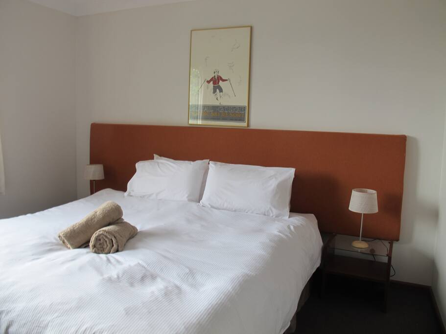 Master bedroom with linen