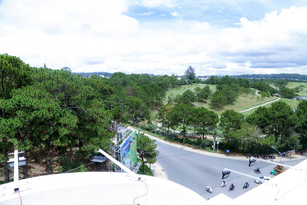 View from penthouse
