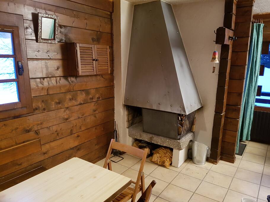Cheminée du salon