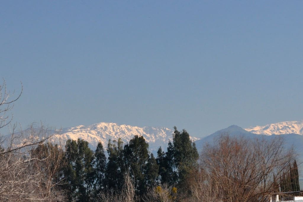 View from the deck to the east on Feb 3rd.