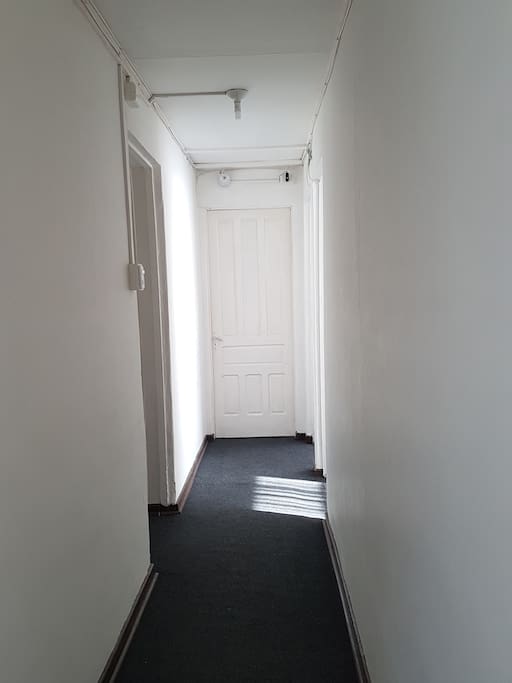 Pasillo de acceso a habitaciones