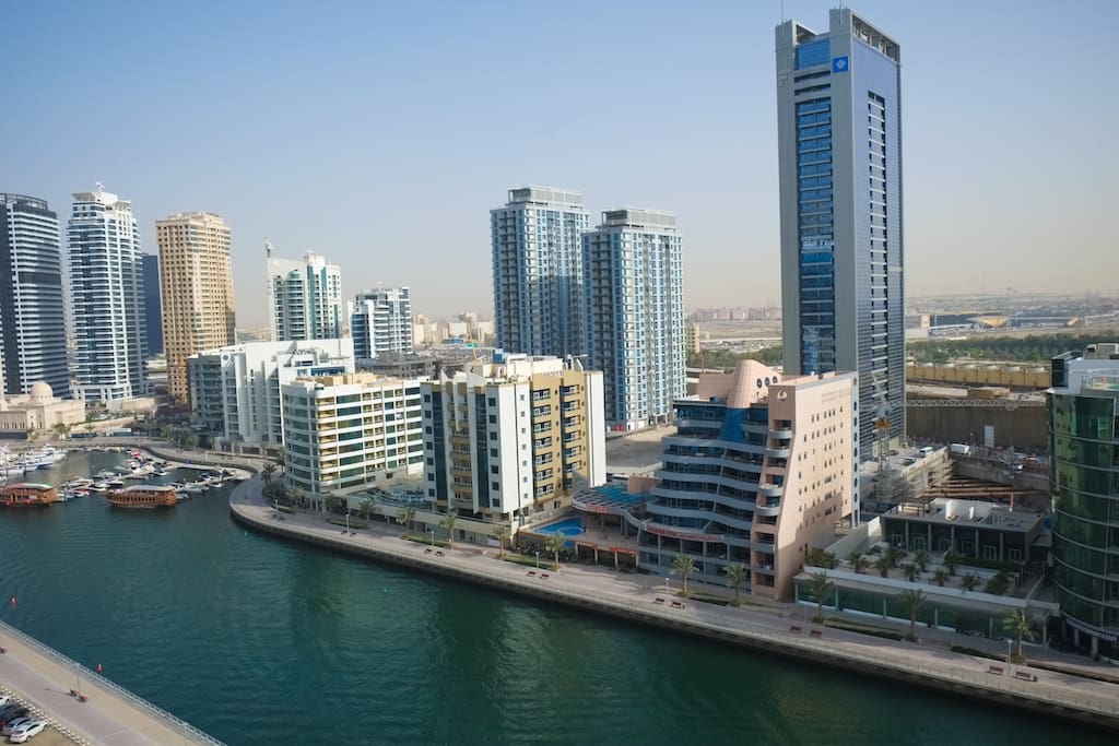 The view over Marina waters