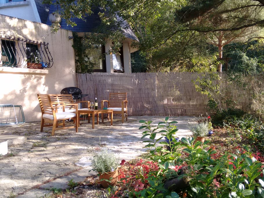 Sunshine on the terrace