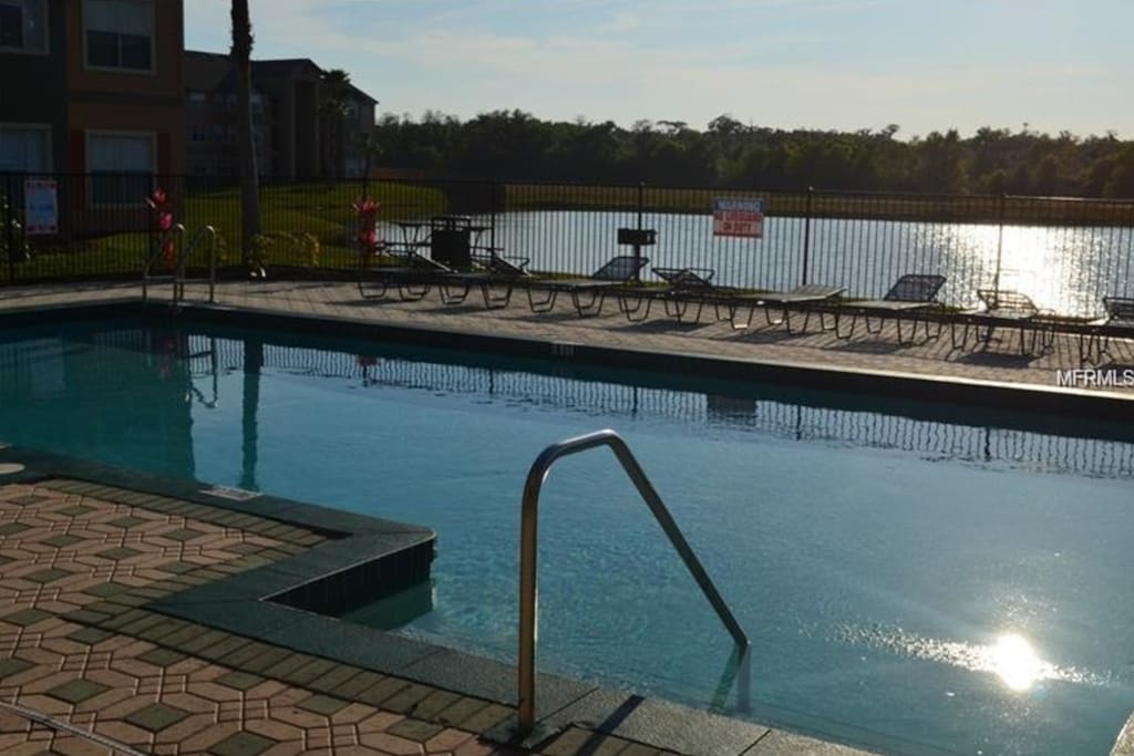 But we also have another great swimming pool.