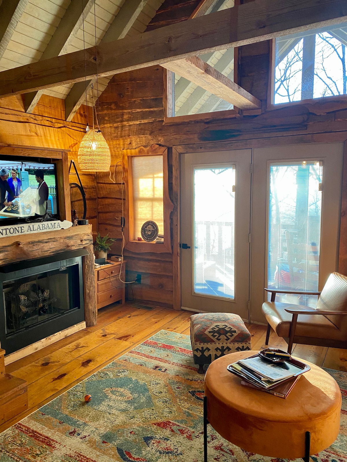 غرفة المعيشة. 