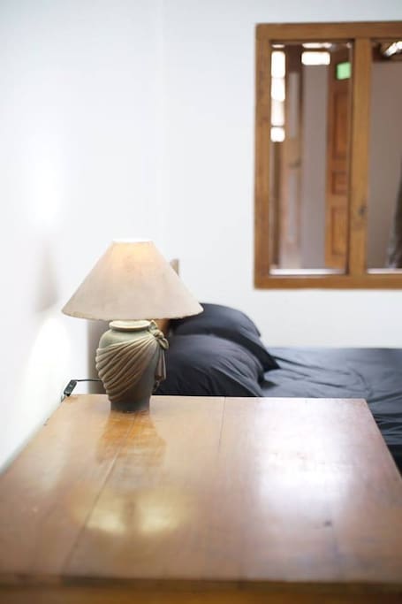 Inside Homestay | Approx 7x7 Mtr Sized Room | standard Facility 1x Kingsize Bed w/ attached bathroom HOT water | AC | we are ready with 1 extra queen size bed | 24hrs Free working space and 24hrs Free High speed WIFI | If needed we have additional 2 wooden Hut each Wooden Hut Furnished w/ 2 x single bed + Fan *check separate listing on this | You will stay at A HOMESTAY inside our Creative Space in the centre of YOGYAKARTA creative City | check visual report of our KELAS PAGI YOGYAKARTA creative space activity at Facebook Profile Album set Open publicly : https://goo.gl/d9JYmQ