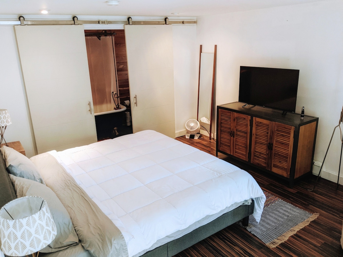 Master bedroom, lower level